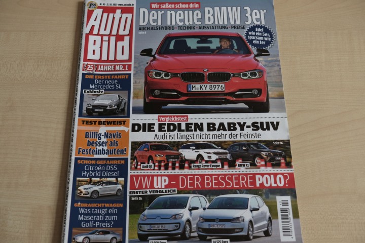 Deckblatt Auto Bild (42/2011)